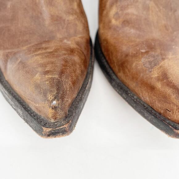 Old Gringo Women’s 8 Mayra Brass Brown Knee High Tall Western Cowgirl Boots - Picture 7 of 13